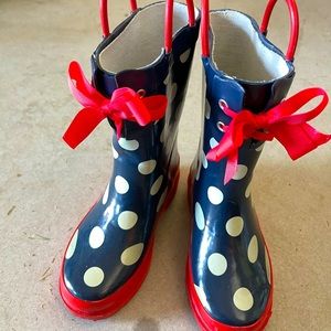 Cherokee rain boots 11/12 used